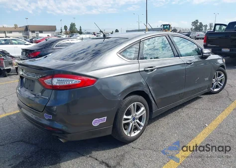 2016 Ford Fusion Titanium Phev from USA, damaged, VIN 3FA6P0SU8GR283723